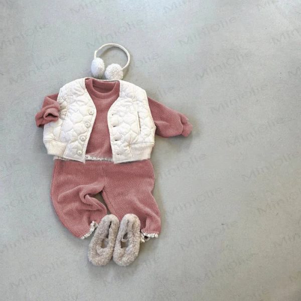 Baby Toddler Heart Flower 2-piece Set