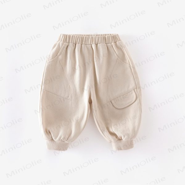 Baby Toddler Boy Solid Color Cargo Pants