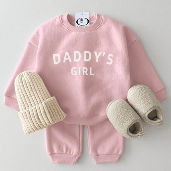 DADDY'S GIRL Baby 2-Piece Simple Set