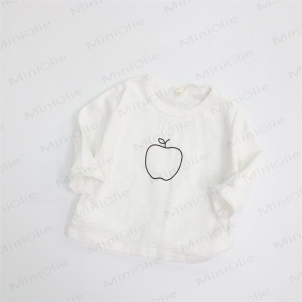 Toddler Apple Simple Drawing T-Shirt