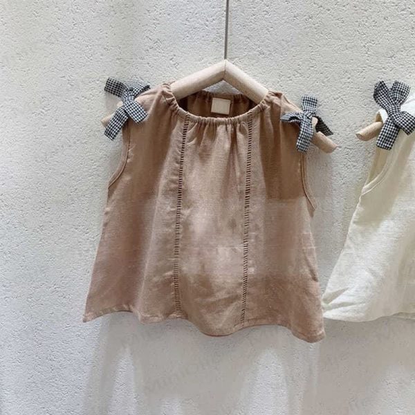 Baby Toddler Girl Bowknot Sleeveless Tank Top