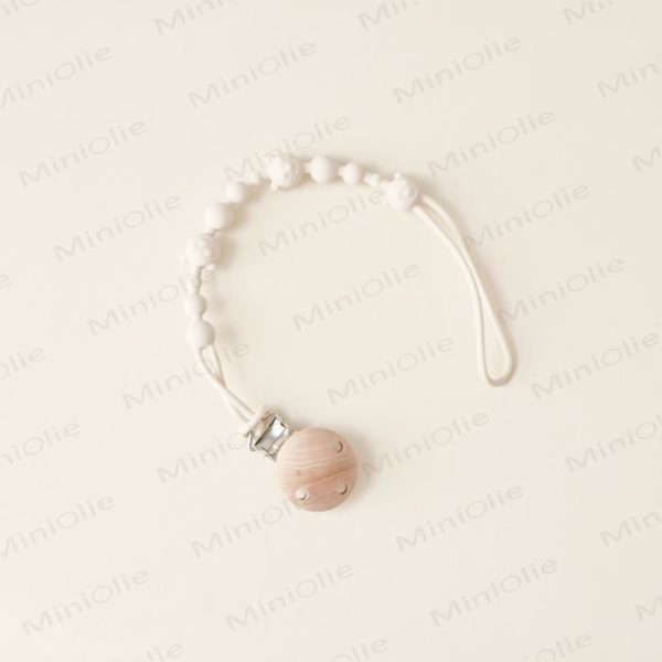 Baby Silicone Bear Pacifier Clip