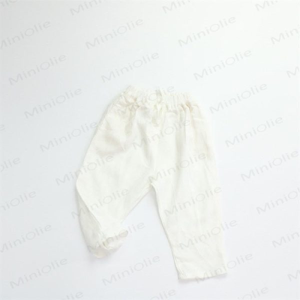 Toddler Solid Color Neutral Timeless Pants