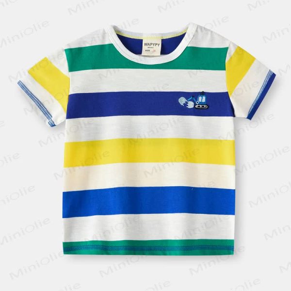 Toddler Boy Car Fox Fashion T-Shirt