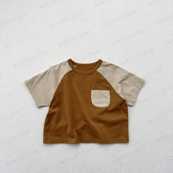 Toddler Contrast Color Raglan T-Shirt