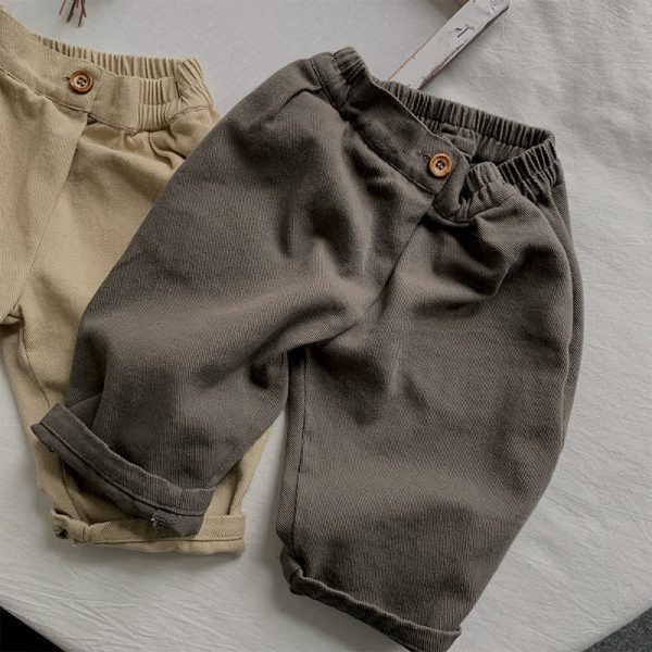 Toddler Loose Plain Simple Pants