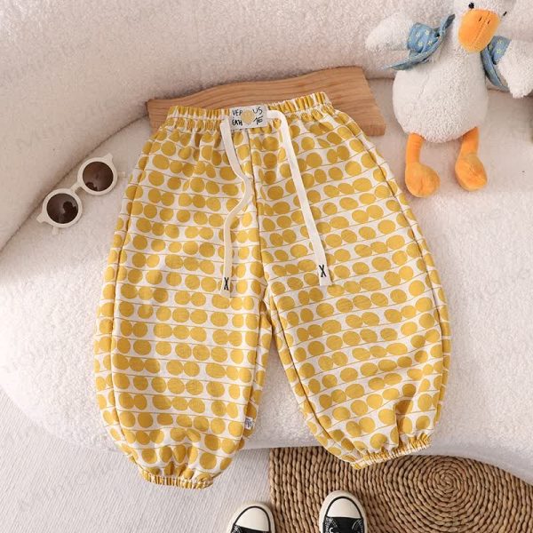 Toddler Animal Plaid Dots Flower Pants