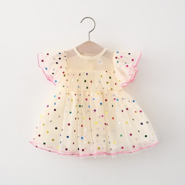 Baby Ruffled Polka Dot Tutu Dress